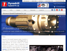 Tablet Screenshot of dynadrillequipment.com